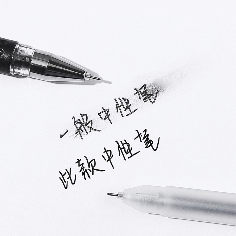 Bút Bi Mực Màu Đen / Đỏ / Xanh Dương Ngòi 0.5mm