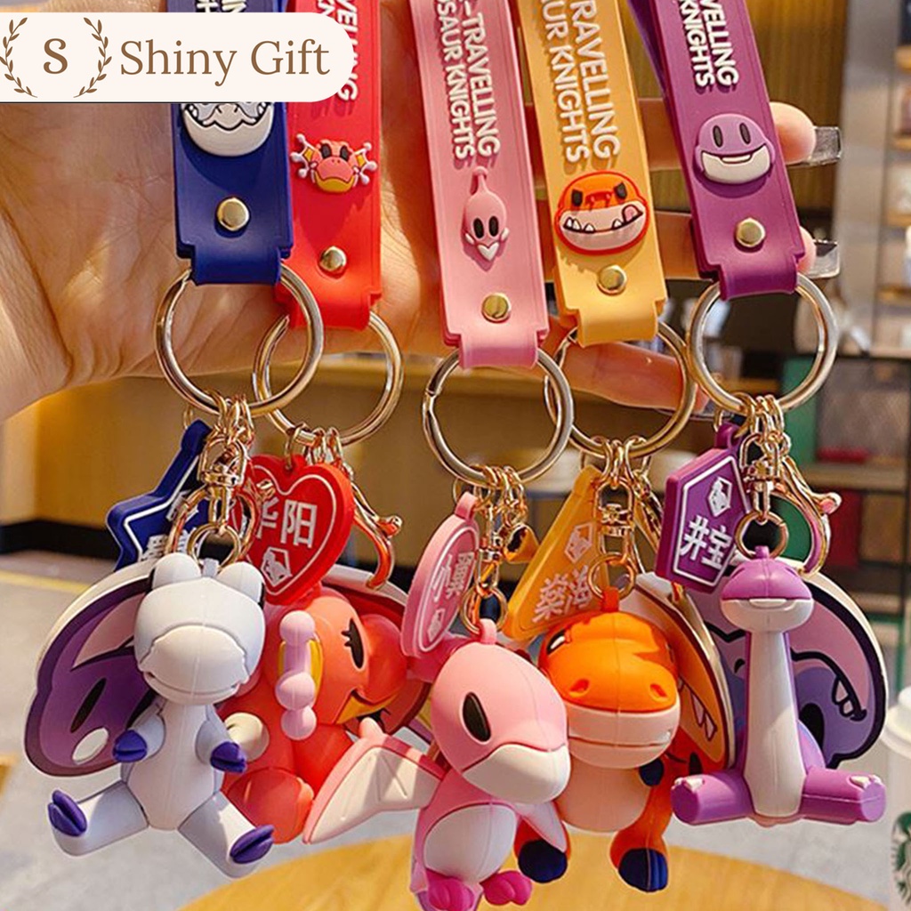 Móc khóa khủng long siêu cute hot trend