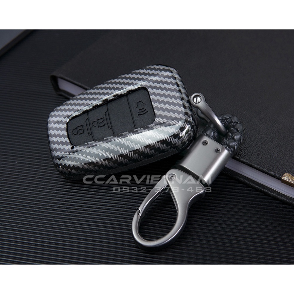 Ốp Chìa Khóa Ô Tô Toyota Corolla Cross Vân Carbon
