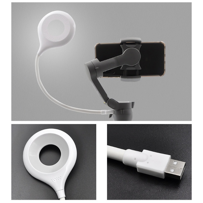 Đèn LED Mềm Linh Hoạt 360 Độ Điều Chỉnh Được Cho Tay Cầm Chống Rung Mobile 3 4