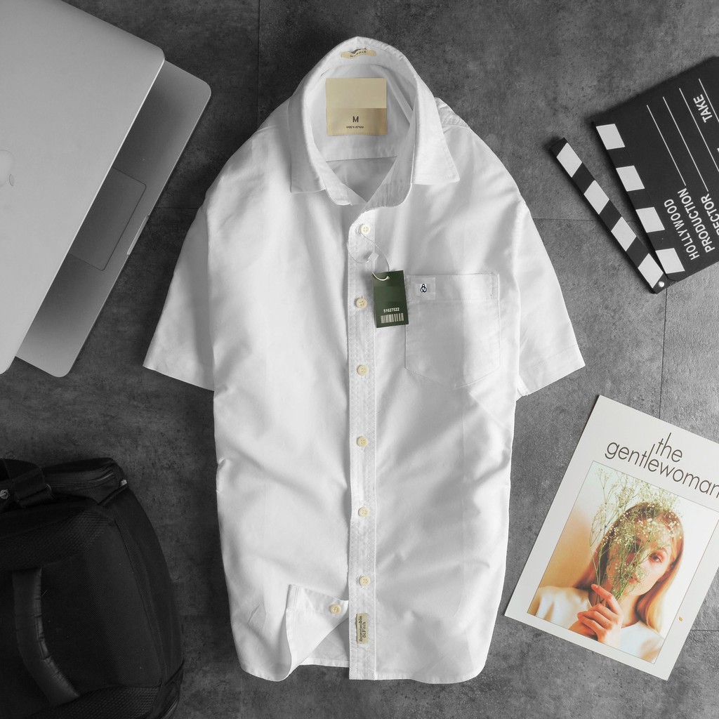 ÁO SƠ MI NAM TRƠN SIZE TO