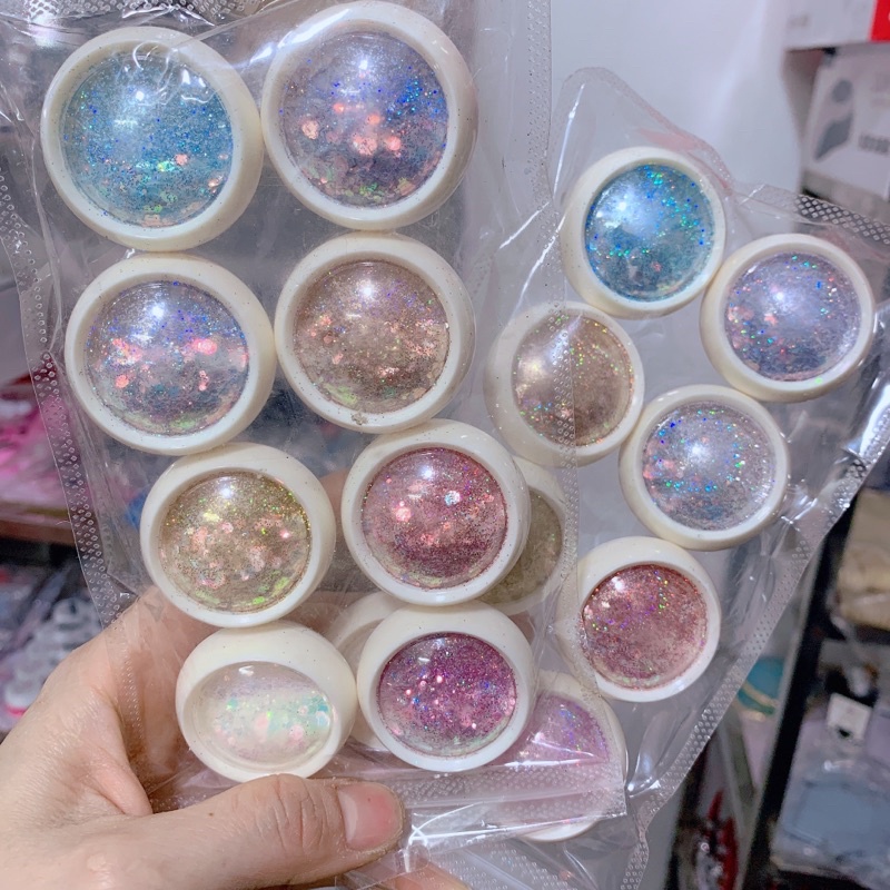Set kim tuyến vảy cá 8 màu thanh lý - LanChiNail