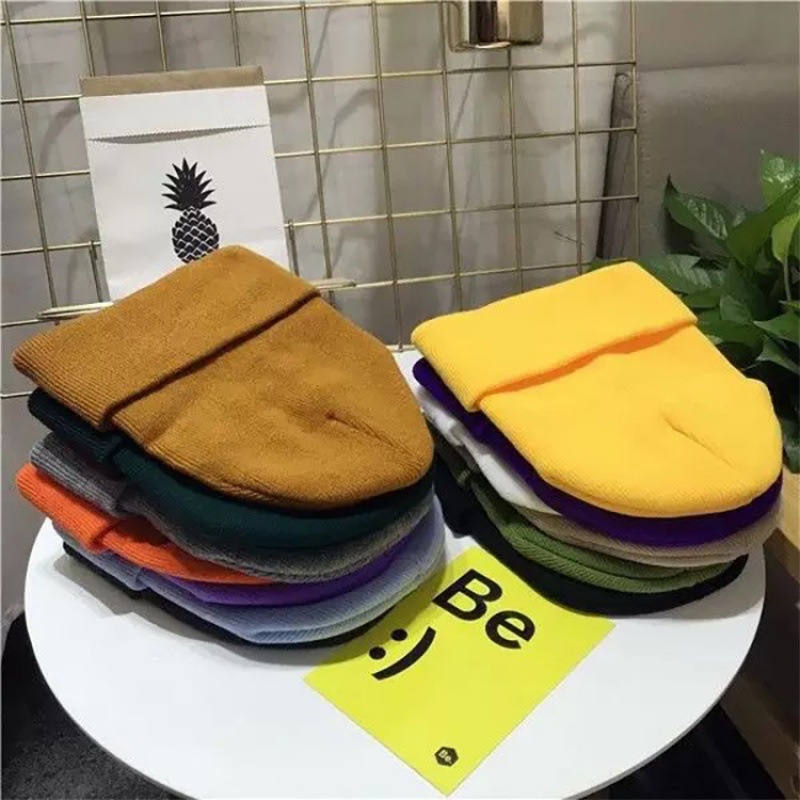 Mũ len phong cách hip hop Hàn Quốc thời trang cho nam nữ