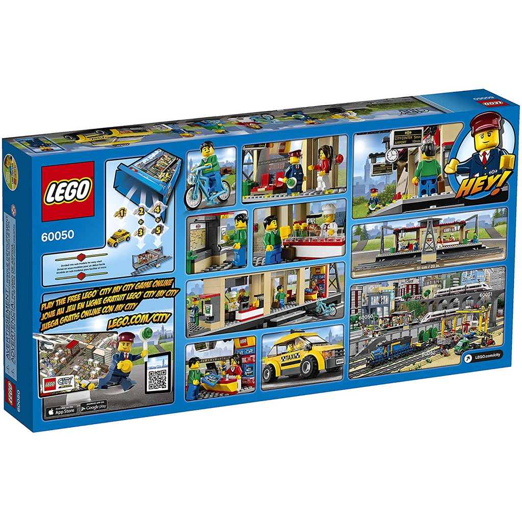 Lego City - Nhà Ga tàu điện - 60050