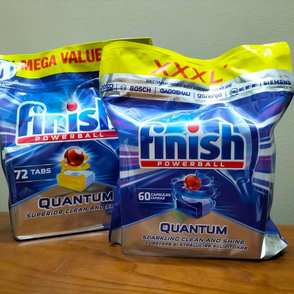 Viên rửa bát Finish Đức  - 100 viên mới nhất + Tặng viên Finish Nhật