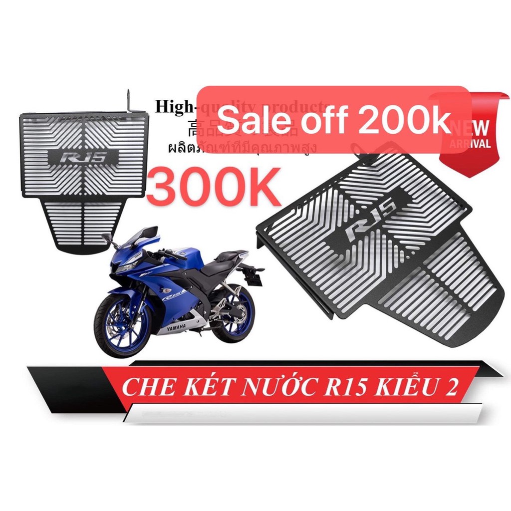Che két nước lưới nhôm CNC xe R15 MT 09 MT15 Z900 R3 RAIDER SATRIA GSX150 CBR650 YZF