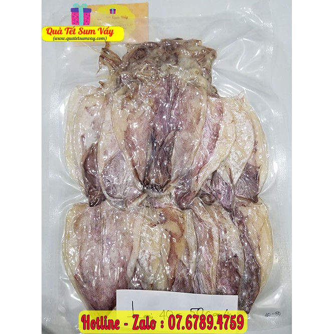 [500Gr] Mực Khô Loại 40-50 Con/Kg, Chất Lượng & Giá Tốt| Đặc Sản Bình Thuận