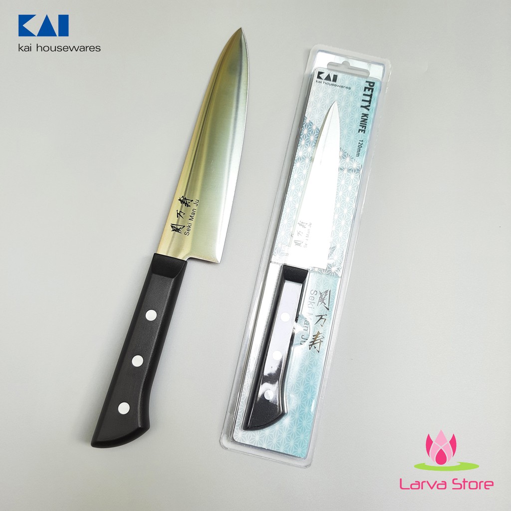 Dao Thái Dao Gọt Seki Kai Thép Không Gỉ Sắc Bén (Made in India) - Larva Store