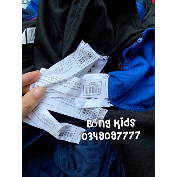 Bộ Nỉ Thể Thao Bé Trai Phối Màu INEXTENSO