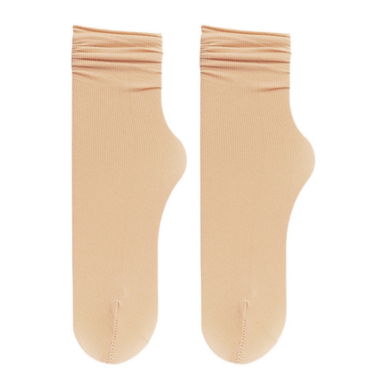 Vớ ống lửng bằng nylon mềm mại thoáng khí thời trang phong cách Nhật Bản cho nữ