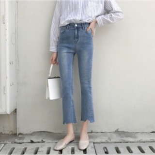 Quần Jeans ống loe