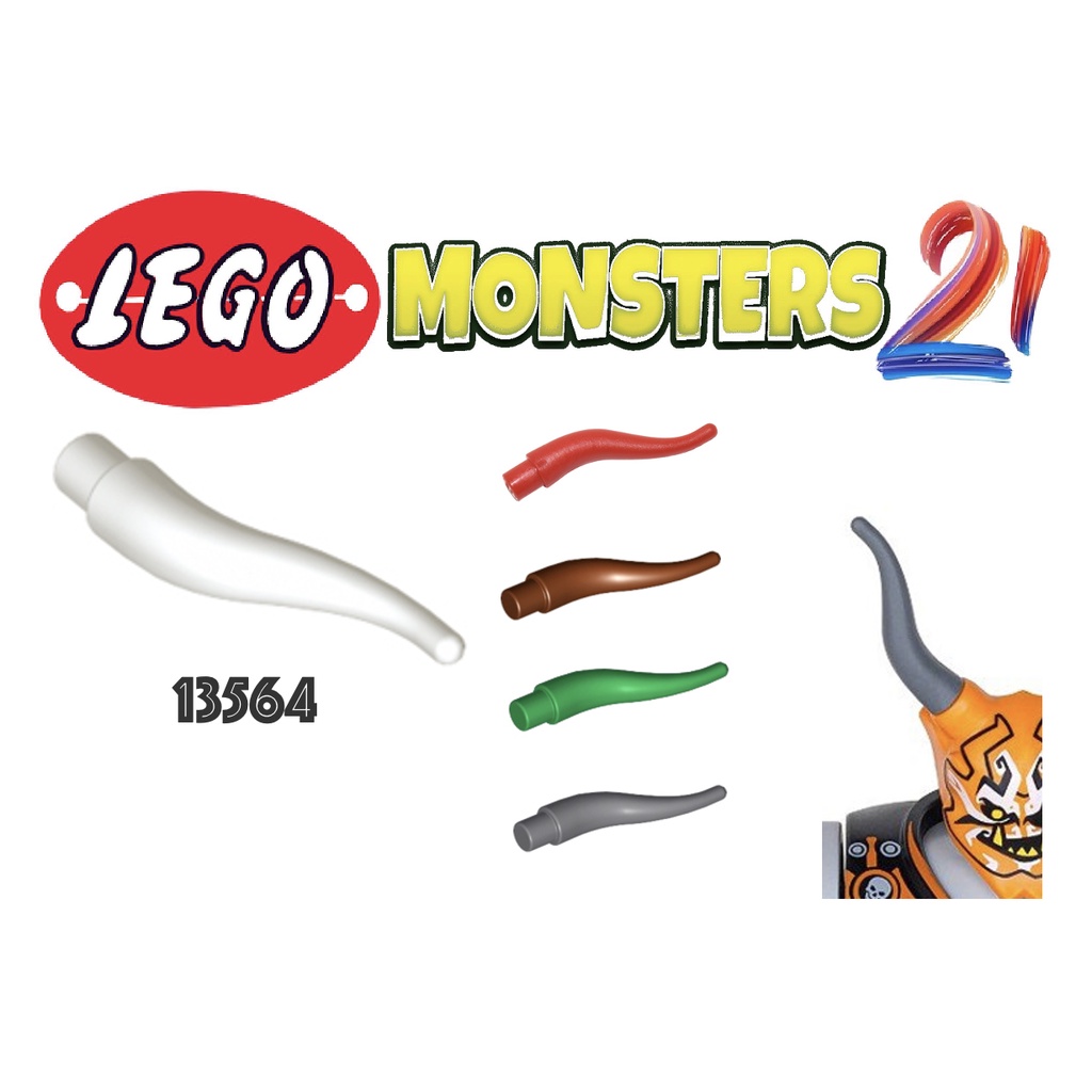 [LEGO MONSTER21]-13564-Cattle Horn, Long