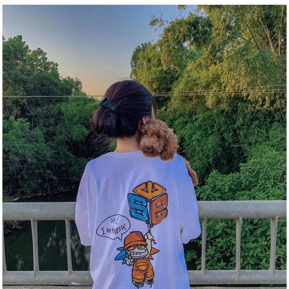 Áo thun unisex swe 4th anniversary fulltag áo thun tay lỡ nam nữ cotton | BigBuy360 - bigbuy360.vn