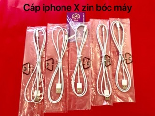 Cáp iPhone X Zin theo máy