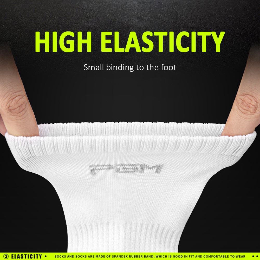 Đôi Vớ Đánh Golf Bằng Vải Cotton Co Giãn Thoáng Khí Cho Nam