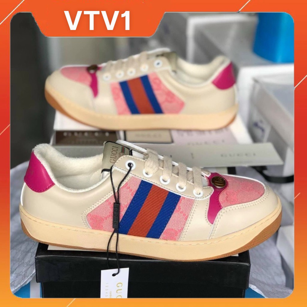 Giày GC sơn tùng hàng sc nữ màu hồng sữa nữ