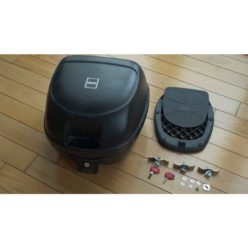 Combo Thùng Givi E26N Tặng Kèm Đế Gắn Và Baga Sau Givi MV - Gắn Cho Mọi Xe Như Winner X- Exciter 150 Wave Sirius...