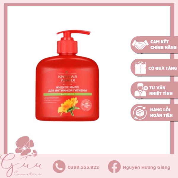 Dung dịch vệ sinh phụ nữ Red Line 250ml Nga - Guu