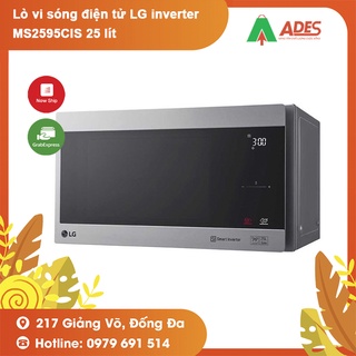 Mua Lò vi sóng điện tử LG inverter MS2595CIS 25 lít - Công nghệ Smart Inverter - Bảo hành chính hãng 12 tháng
