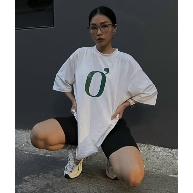 Áo Thun Chữ Ơ Unisex Hot Trend - đủ size M L XL XXL
