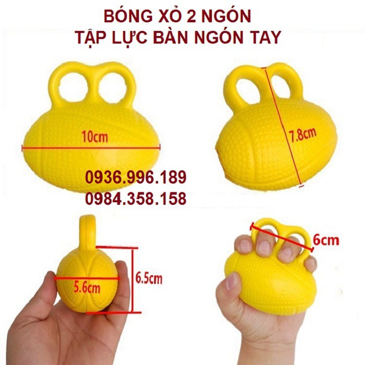 BÓNG BÓP XỎ 2 NGÓN TẬP TAY CHO BỆNH NHÂN TAI BIẾN