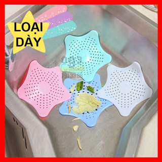 Miếng Chặn Rác Nhựa Dẻo Hình Sao Biển 15x15 Cm ,Lọc Rác Bồn Rửa Chén Thoát