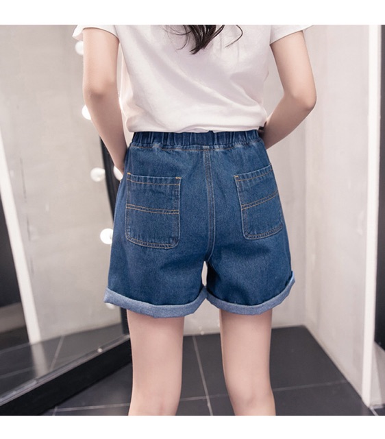 Quần short big size đính khoen size lớn 70-90kg