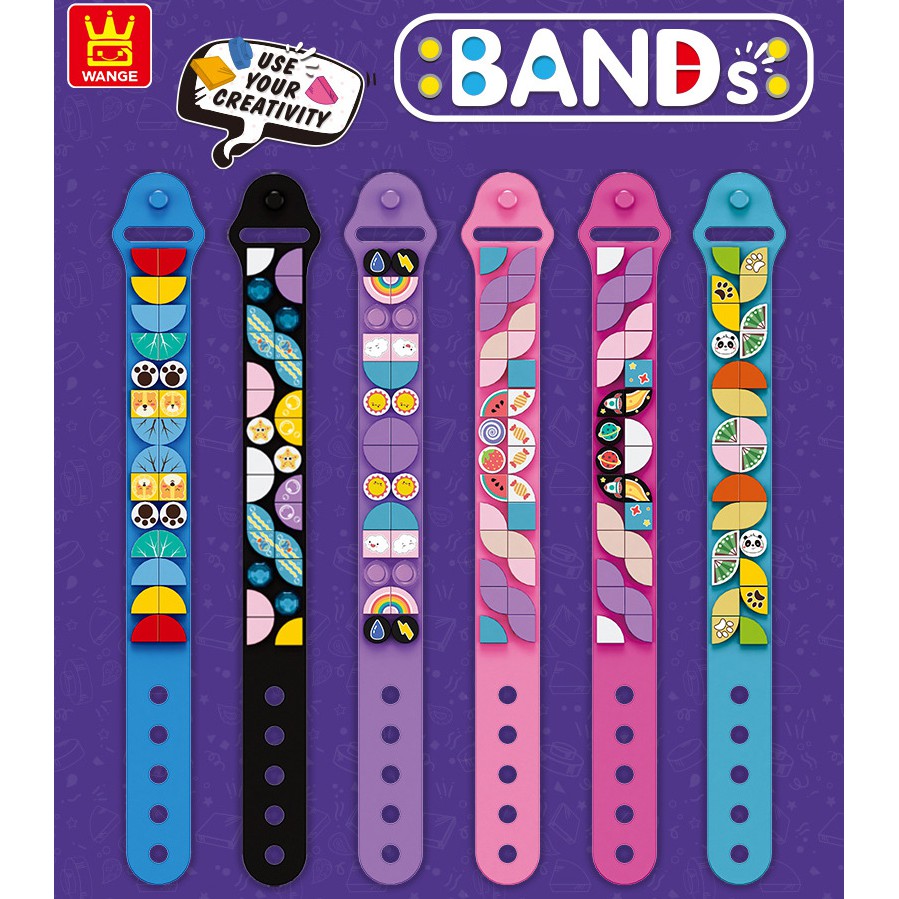 Vòng Tay Silicon Kiểu Hoạt Hình Sáng Tạo Cho Bé Mẫu Giáo
