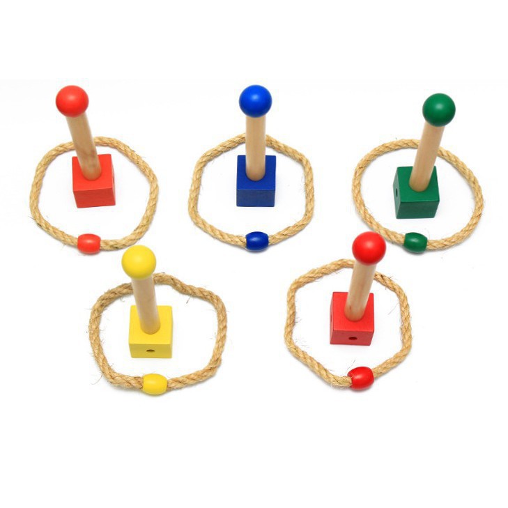 Ném vòng - giáo cụ Montessori (Throw ring)