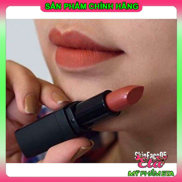 Son thỏi THE SKIN FACE Bote Red Lipstick vỏ đỏ Hàn Quốc chuẩn màu 01-07