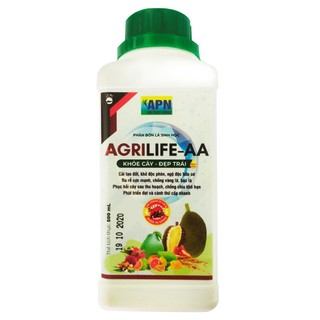 Agrilife aa tây ban nha - thúc đẩy nảy mầm, ra rễ, ra hoa, ra đọt, đẻ nhánh, trổ thoát, vô gạo, nuôi trái