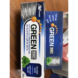 kem bôi thuỷ đậu, zona, mụn cóc , herpes Green Bạc- Nano bạc