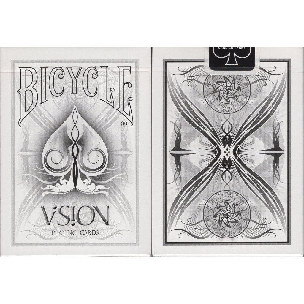 Bài tây Poker Bicycle Vision White Playing Cards