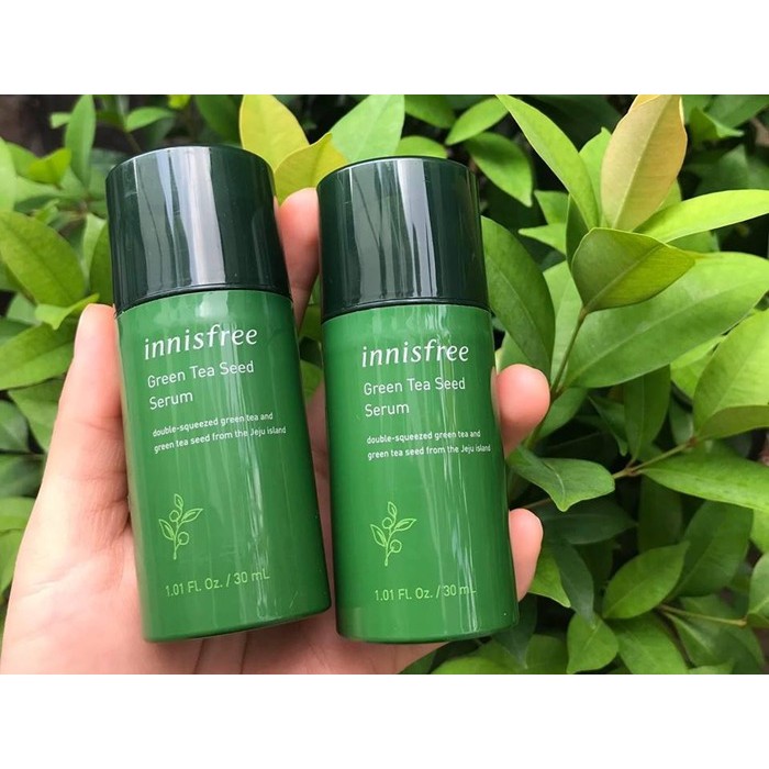 [Bill Store] Tinh Chất Dưỡng Ẩm Sâu, Phục Hồi Da Mụn Innisfree Green Tea Seed Serum