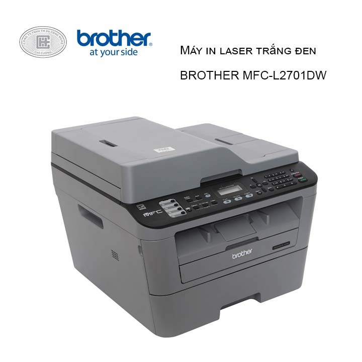 Máy in Brother đa chức năng MFC-L2701DW ( In, Scan, Copy, FAX ) - Hàng Chính Hãng