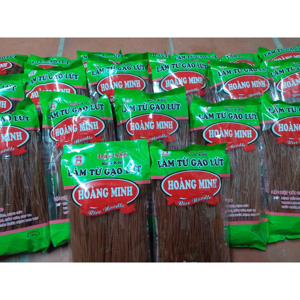 [Mã 267FMCGSALE giảm 8% đơn 500K] Gói 250g bún khô gạo lứt Hoàng Minh/CAM KẾT RẺ NHẤT SHOPEE | BigBuy360 - bigbuy360.vn