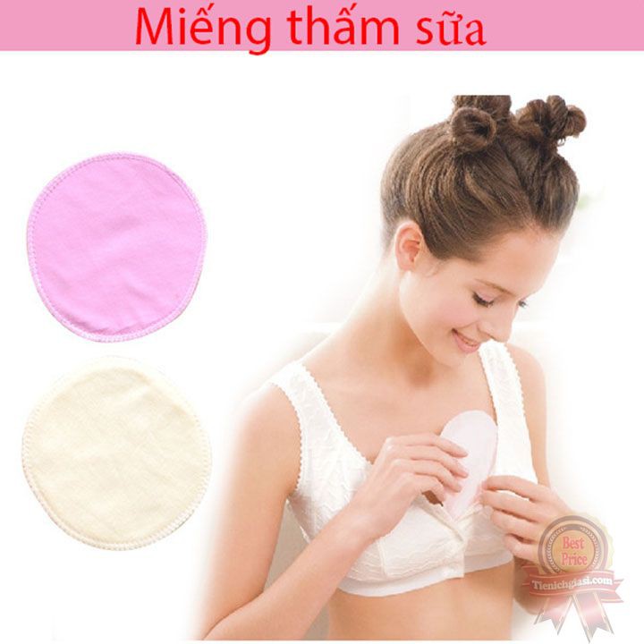 Miếng lót ngực thấm sữa cho mẹ có bầu | Cotton thấm sữa nâng ngực