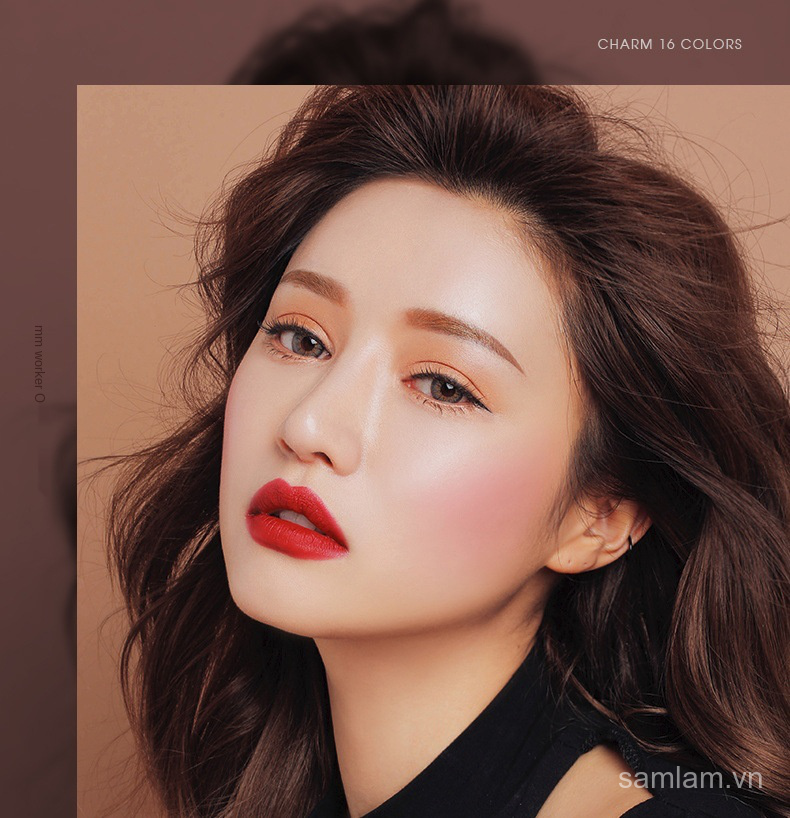 Bảng Phấn Mắt Lameila 16 Màu Kháng Nước Kèm Cọ Tiện Lợi