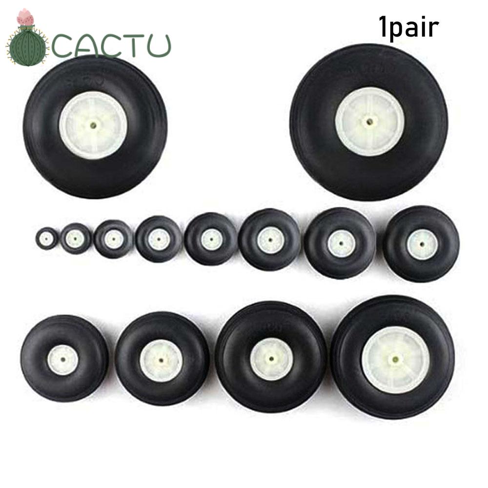 1 Cặp Bánh Xe Cao Su Màu Đen 1