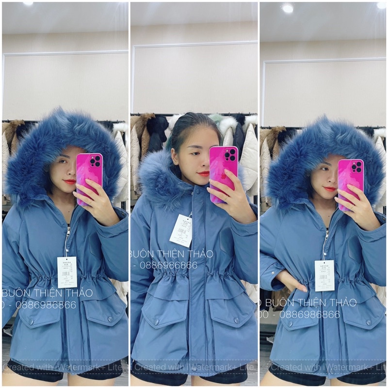 [Mã EMYEP825 giảm 30k]Áo Phao Mũ Lông Lót Lông Chất Liệu Phao Lót Lông P921 - Thiện Thảo | BigBuy360 - bigbuy360.vn