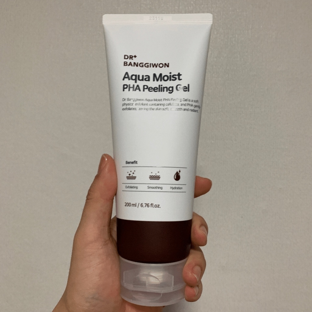 Gel tẩy da chết cho da nhạy cảm Aqua Moist PHA Peeling Gel Dr. Banggiwon
