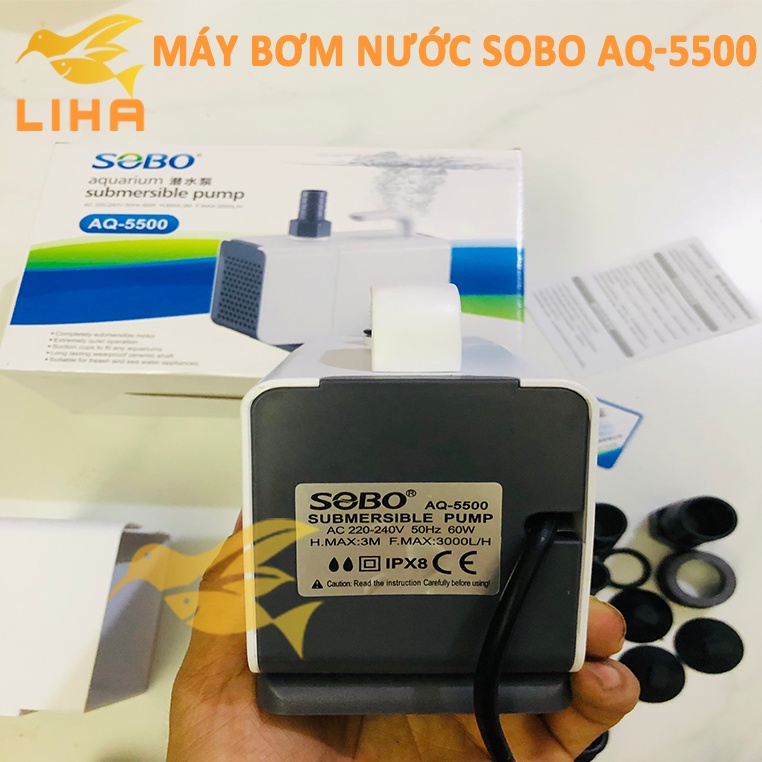 Máy Bơm Hút Cặn Sobo AQ - Máy Bơm Nước Bể Cá