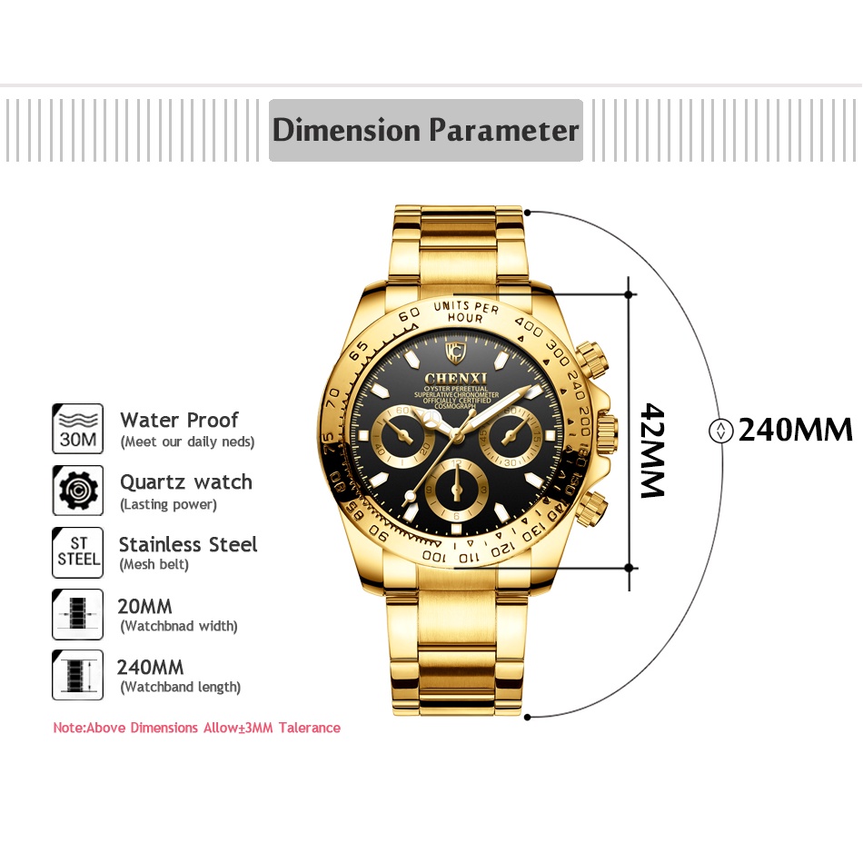 Đồng Hồ Đeo Tay Chexi Bằng Thép Không Gỉ Thời Trang 2022 Dành Cho Nam