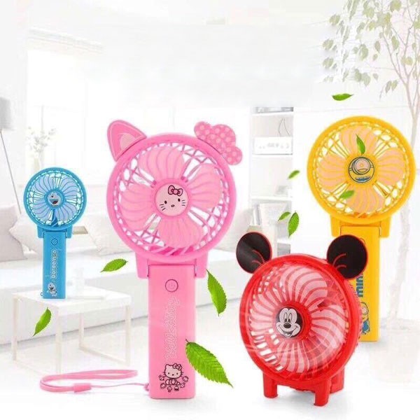 Quạt cầm tay minifan hình chú mèo kitty