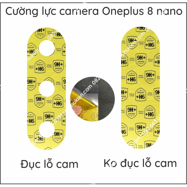 Dán cường lực camera Oneplus 8 nano siêu bảo vệ