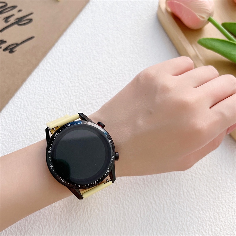 HUAWEI Dây Đeo Bằng Sợi Carbon Cho Đồng Hồ Thông Minh Samsung Galaxy 4 5 / classic 46mm / Active 2 40mm / 44mm Gear S3 20 22mm GT / 2e / 3 / Pro