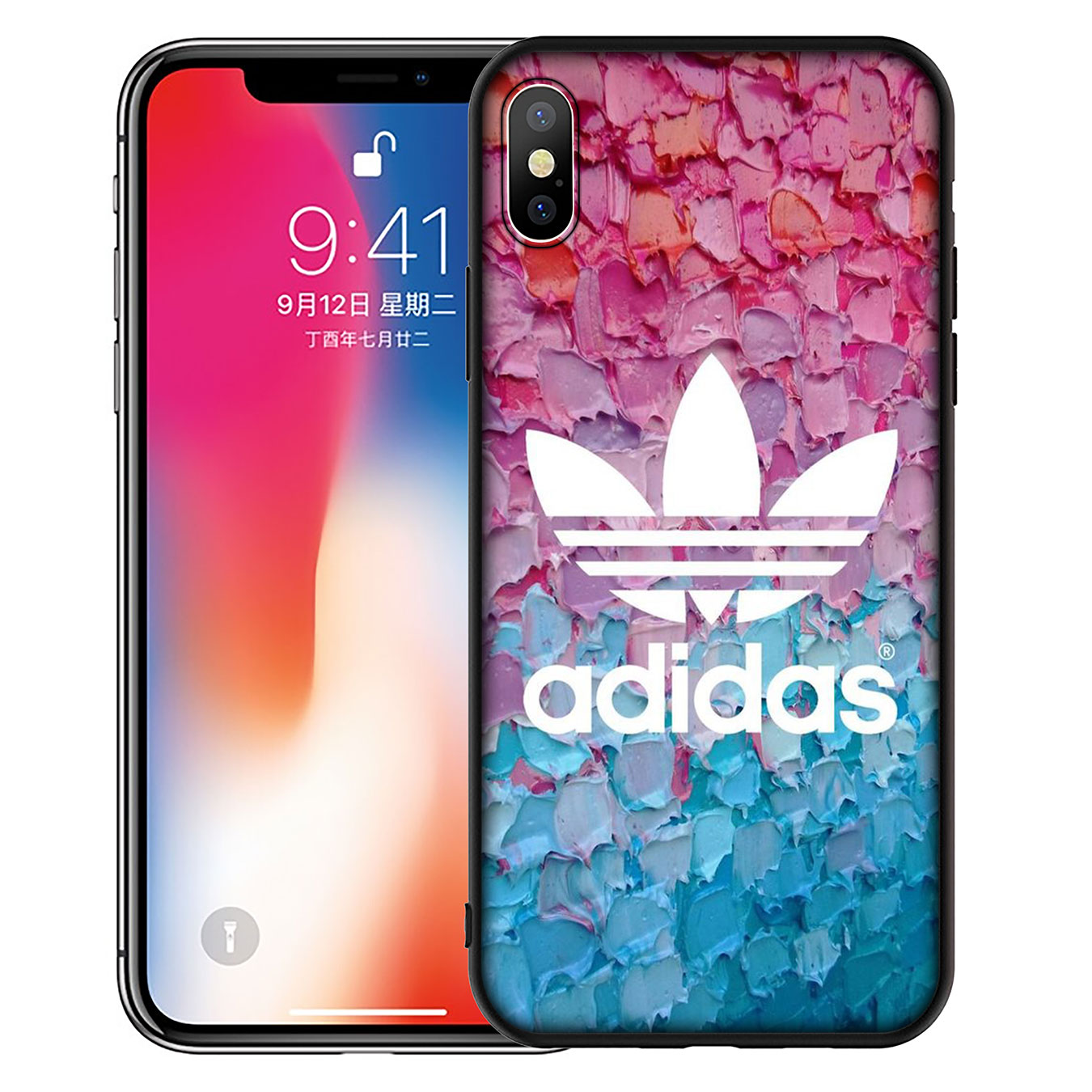 Ốp điện thoại silicon mềm hình logo Adidas B7 cho Samsung Galaxy S21 Ultra S8 Plus M31 M51 A11 A31 A51 S21Plus