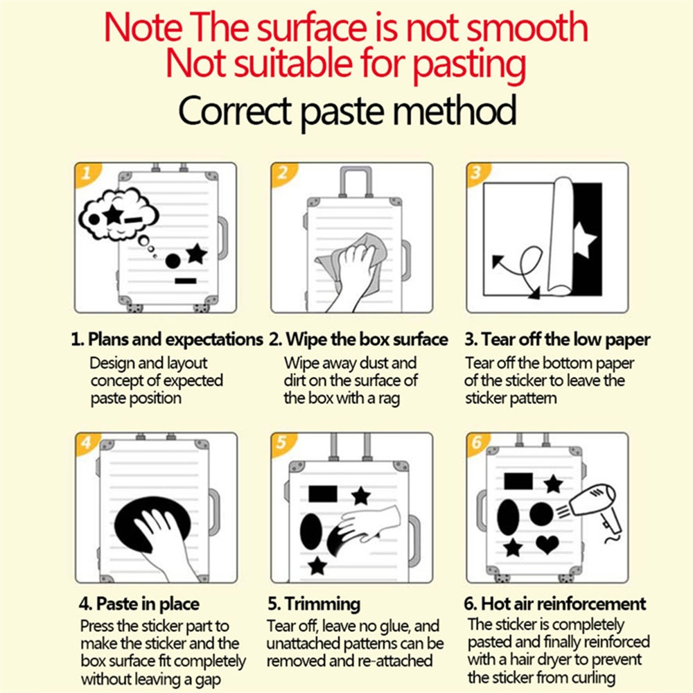 Bộ 50/25/10 Miếng Dán Trang Trí Chống Thấm Nước Họa Tiết Graffiti Màu Tím Xinh Xắn