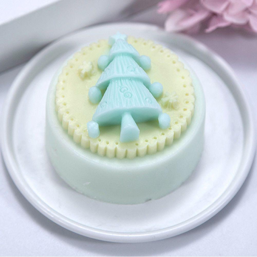 Khuôn Làm Xà Phòng Silicone Hình Cây Thông Giáng Sinh Đa Năng