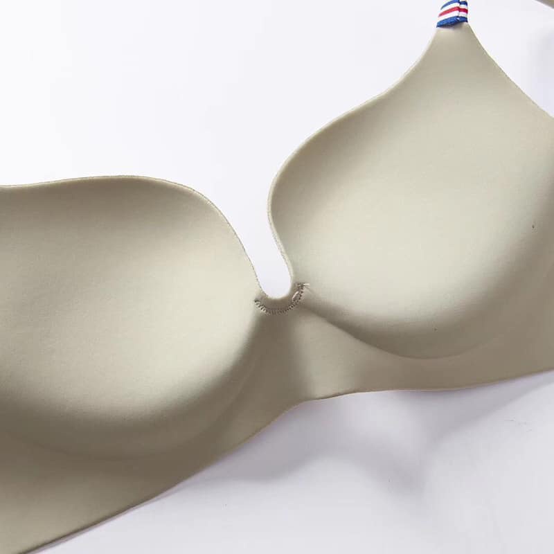 Áo lót su đúc không gọng ôm nâng ngực đệm dày 2cm xuất pháp